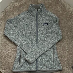 Patagonia Heather Gray Full-Zip Jacket